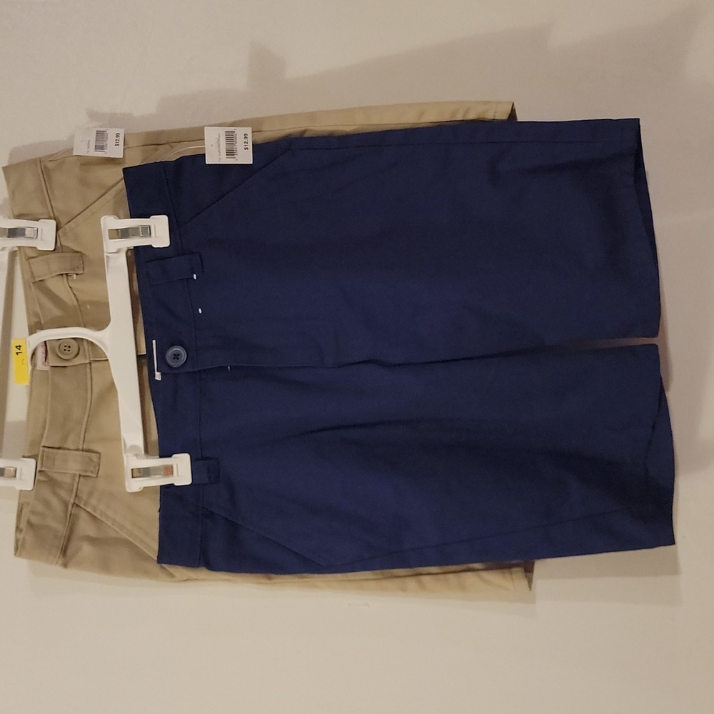 NWT 2 PR. Cat & Jack girls shorts size 14